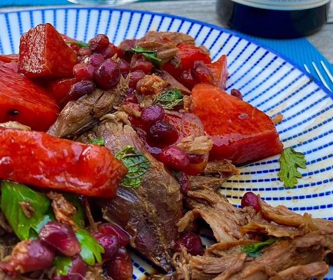 CRISPY DUCK SALAD : Ooh La Loire